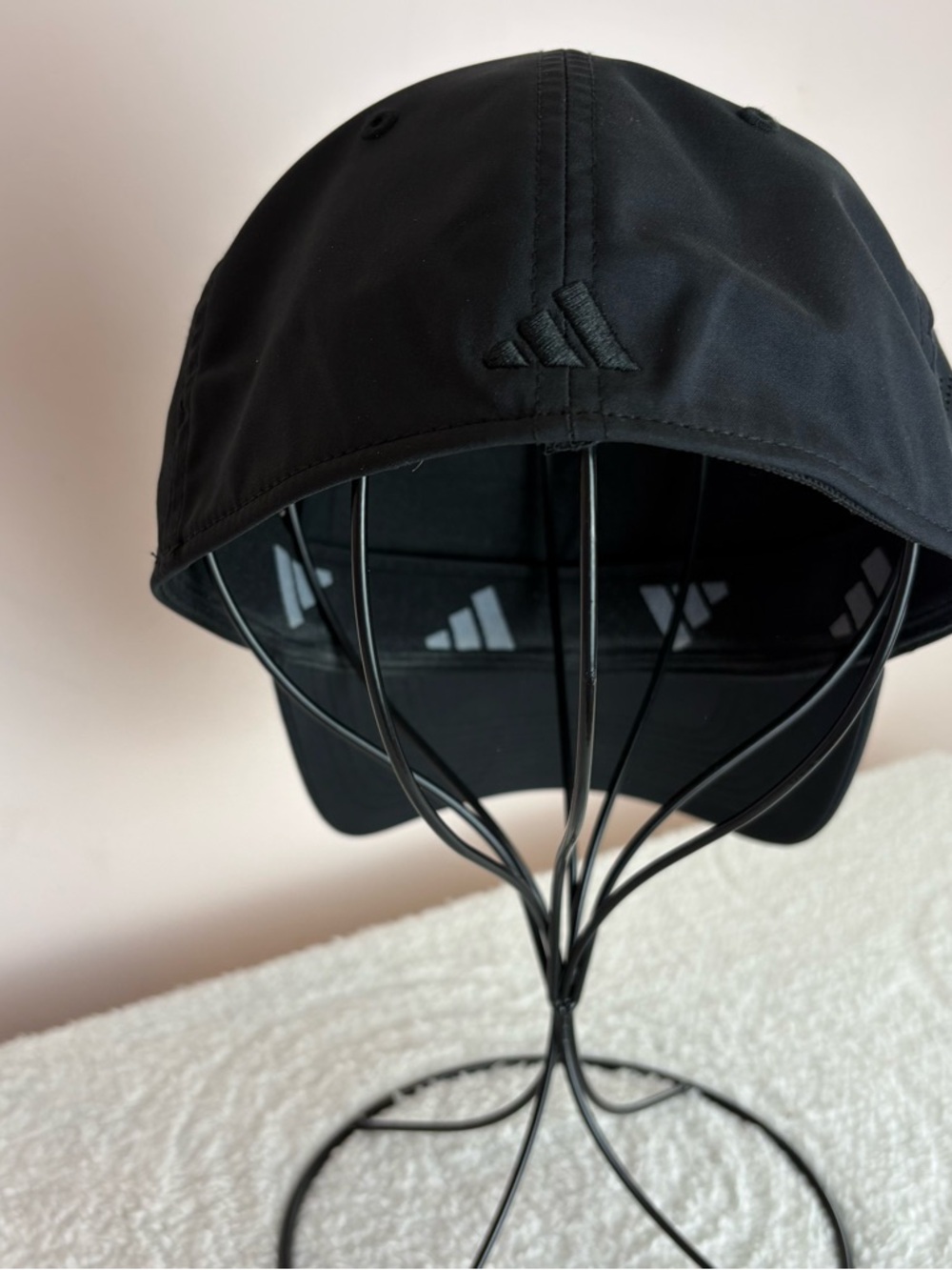adidas Black Structured Athletic Baseball Hat - Picture 5 of 5